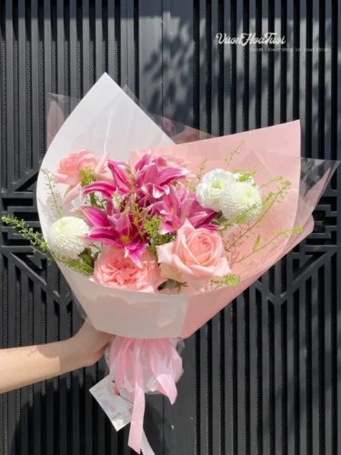 Bó Hoa Lily Spirit nhỏ xinh