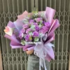 Bó Hoa Sinh Nhật Tặng Mẹ Purple Pink Gửi tặng Bó Hoa Sinh Nhật Tặng Mẹ Purple Pink
