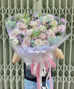 Hoa Bó Sinh Nhật Tặng Mẹ Wishes in Bloom