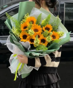 Phiên bản hoa bó hướng dương với tên gọi hành trình nổ lực không ngừng!