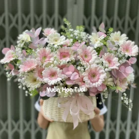 Giỏ Hoa Khai Trương Venture