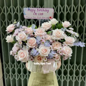 Giỏ Hoa Sinh Nhật BloomingLove