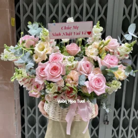 Giỏ Hoa Sinh Nhật Tặng Mẹ Wishes