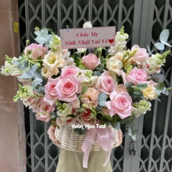 Giỏ Hoa Sinh Nhật Tặng Mẹ Wishes