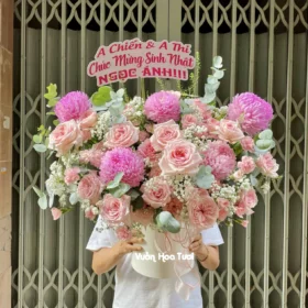 Lẵng Hoa Sinh Nhật Ohara Elite