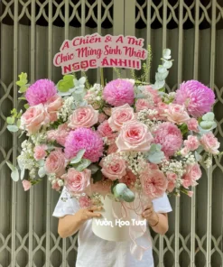 Lẵng Hoa Sinh Nhật Ohara Elite