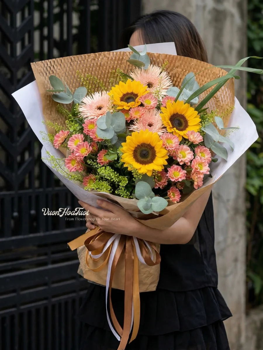 Bó hoa Hướng Dương Funny Sunshine