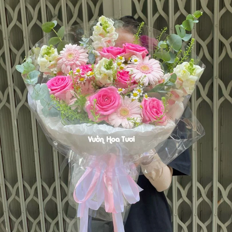 Bo Hoa Sinh Nhat Sunshine Smiles jpg