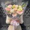 Hoa Bó Sinh Nhật Đồng Tiền Hồng Hoa Bó Sinh Nhật Đồng Tiền Hồng