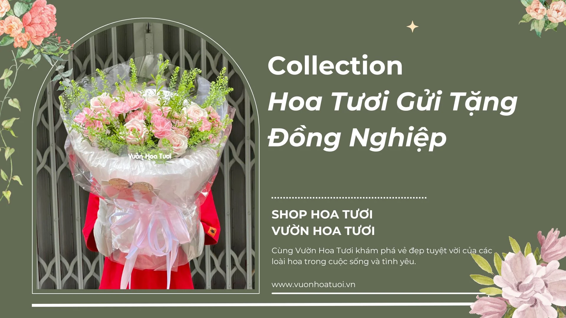 Hoa Tặng Đồng Nghiệp