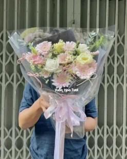 Bó Hoa Giá Rẻ Hiện Đại Tặng Sinh Nhật