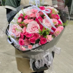 Bó Hoa 20 Tháng 10 RosePurple