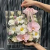 Hộp Hoa Mica Tulip Grace