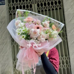 Bó Hoa Hồng Sinh Nhật Hàn Quốc Tinh Tế Thơ Mộng