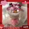 Bó Hoa Gấu Bông Thơm BerryBear Size To Kèm Túi 12