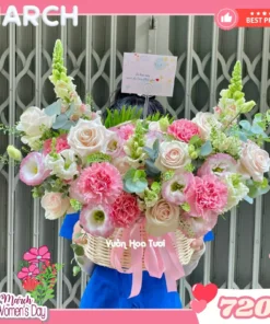Giỏ Hoa 8 Tháng 3 Sweet Moment