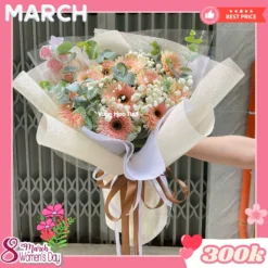 Bó Hoa 8 Tháng 3 Dịu Dàng Nên Thơ