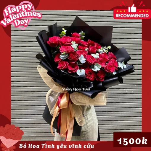 Hoa Valentine Tình Yêu Vĩnh Cữu