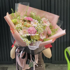 Hoa Bó Pink Whispers