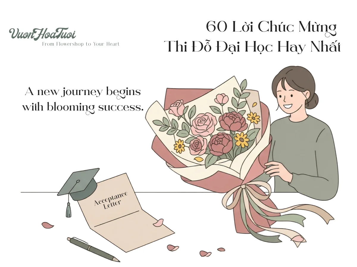 60 Lời Chúc Mừng Thi Đỗ Đại Học Hay Nhất