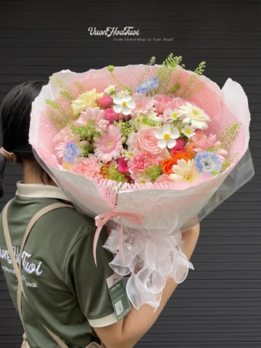 Blissful Bouquet Bó Hoa Hạnh Phúc