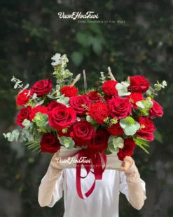 Giỏ Hoa Chúc Mừng Đại Cát Lộc Phát