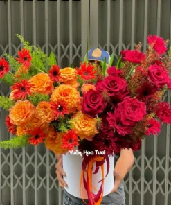 Lẵng Hoa Sang Trọng Visionary Vase