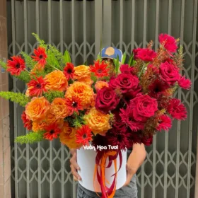 Lẵng Hoa Sang Trọng Visionary Vase