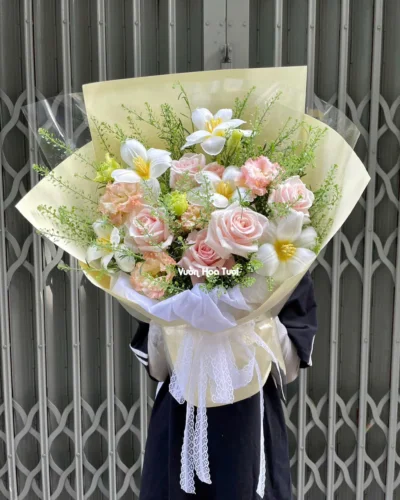 Bó hoa Tulip Starlit Symphony tặng sinh nhật