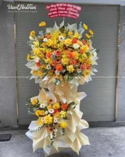 Kệ Hoa Khai Trương Phát Lộc Thịnh Vượng