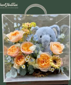 Mica FlowerBox Elephant Of Love