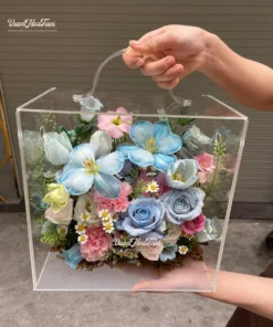 Tulip BlueDreams Flower Box Mica