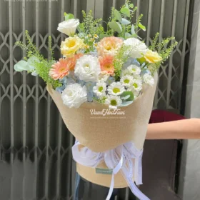 Bó hoa cẩm tú cầu Hydrangea Harmony