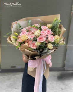 Bó hoa hồng Ohara Momy