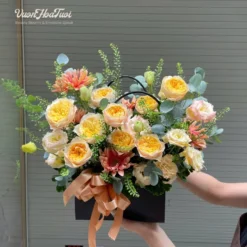Giỏ Hoa Juliet Amour