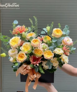 Giỏ Hoa Juliet Amour