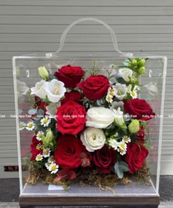 Hộp Hoa Mica Clearwater Charm