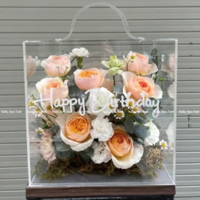 Hộp Hoa Mica Juliet Bloom