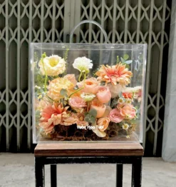 Vali Hoa Tươi Sunset Hues