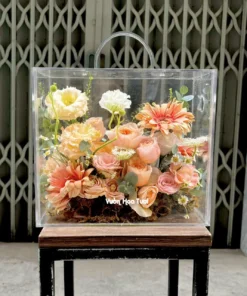 Vali Hoa Tươi Sunset Hues