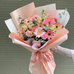 Bó Hoa Đồng Tiền Best Wishes For You