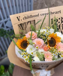 Alternative view of Hướng Dương Bó Hoa Sinh Nhật Garden Sunny