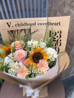 Hướng Dương Bó Hoa Sinh Nhật Garden Sunny