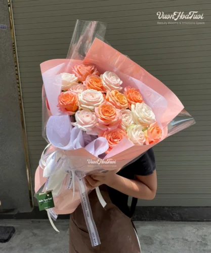 hoa hồng tặng bạn ngày sinh nhậ