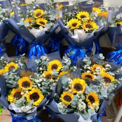 Bó Hoa Sự Kiện Hướng Dương Cep Blue