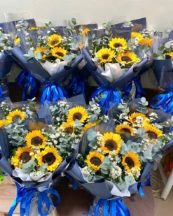 Bó Hoa Sự Kiện Hướng Dương Cep Blue