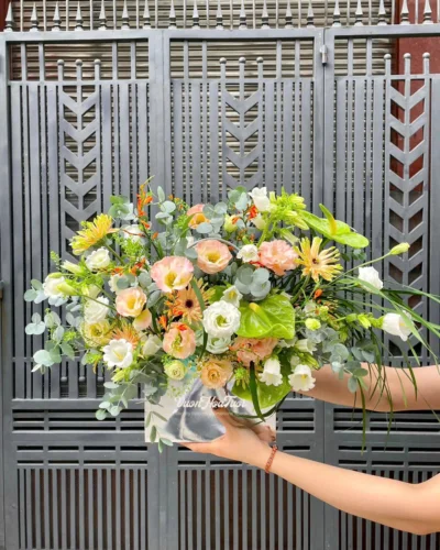Floriography là gì và vì sao các bạn yêu hoa nên biết? Giỏ Hoa Chúc Mừng Garden Sunset