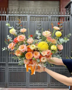 Giỏ Hoa 20 Tháng 10 Everlasting Warm