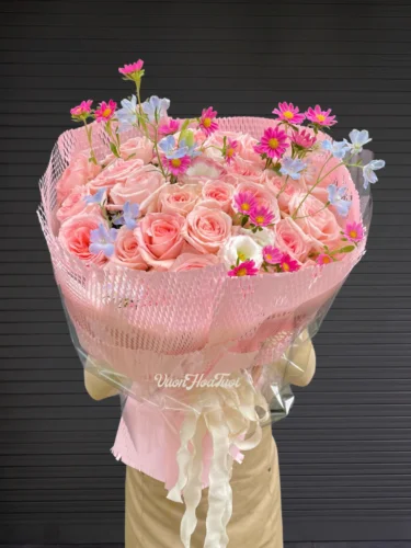 Bó Hoa Tặng Sinh Nhật Ohara Love You 2