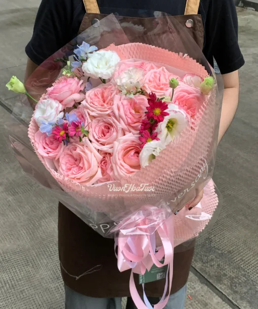 Bó Hoa Tặng Sinh Nhật Ohara Love You